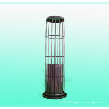 Cage de sac de filtre de pulvérisation organique de silicium pour le collecteur de poussière
